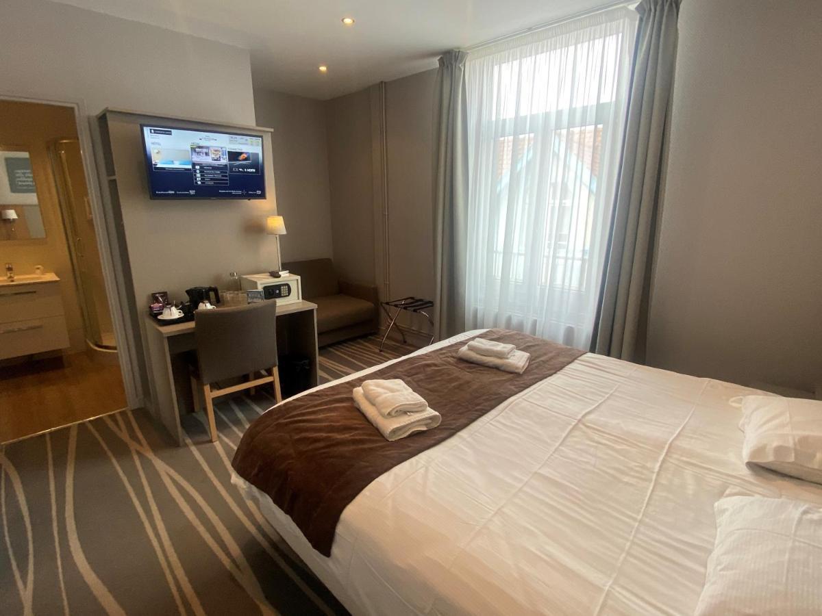 Hotel Villa Des 2 Caps Wimereux Bagian luar foto