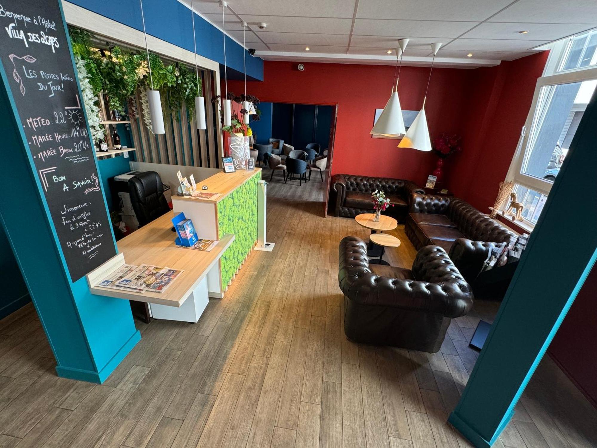 Hotel Villa Des 2 Caps Wimereux Bagian luar foto